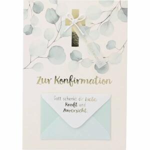 Klappkarten Konfirmation  4 Jahreszeiten Motiv 001