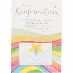 Klappkarten Konfirmation  4 Jahreszeiten Motiv 003