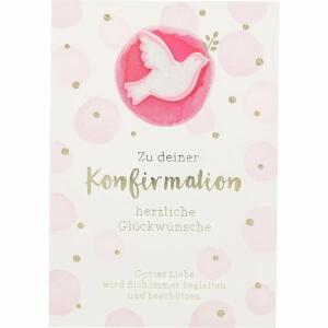 Klappkarten Konfirmation  4 Jahreszeiten Motiv 008