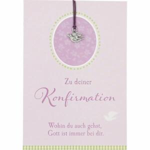 Klappkarten Konfirmation  4 Jahreszeiten Motiv 011
