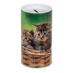OOTB Metall-Spardose Tiere