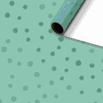 Geschenkpapier 70cmx2m  Nuna blau