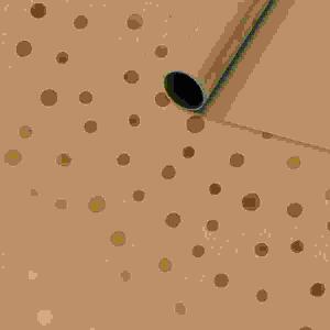 Geschenkpapier 70cmx2m  Nuna gold