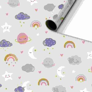 Geschenkpapier 70cmx2m  Hiroko beige