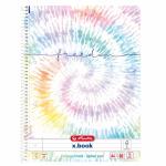 Herlitz Spiralblock A4 80 Bl. Lin.27 New Batik Freedom