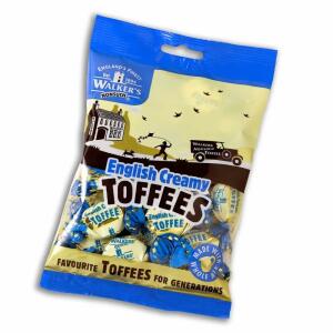 Toffees English Creamy  150g, Walkers Toffees