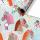 Geschenkpapier 70cmx1,5m  Bonny rosa