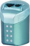 Faber Castell Doppelspitzdose konisch Sparkle RollOn sort