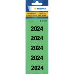HERMA Jahresschild 60 x 26 mm (B x H) 2024 grün 100 St./Pack.