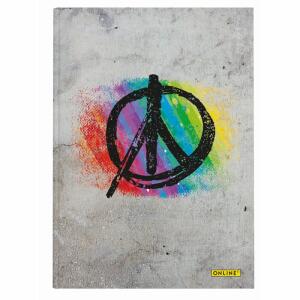 Kladde Peace A5 96 Blatt  dotted, ONLINE