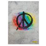 Kladde Peace A5 96 Blatt  dotted, ONLINE
