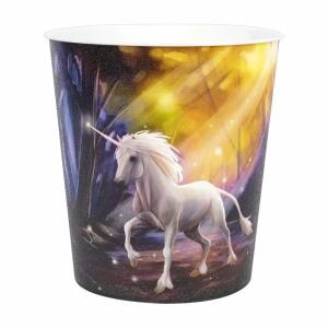 Idena Papierkorb aus PP  9 Liter Einhorn