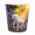 Idena Papierkorb aus PP  9 Liter Einhorn