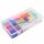 Loopies Loom Bandz Set  1200er, Inhalt: 1200 Gummis in 15 verschieden Farben, 24, Verschlüsse, 2 Häkelnadeln, ab 3 Jahren,, Kögler
