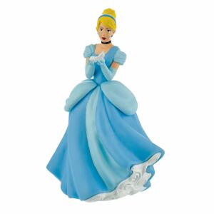 Disney Spielfigur  Cinderella 10,4cm, Figurmaße: ca. 10,4 x 6,8 x 4,5 cm (HxBxT),, frei von PVC und Weichmachern, ab 3 Jahren, Bullyland