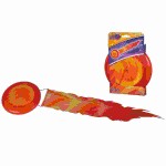 Taildisc Feuer  Wurfscheibe mit Schweif, Feuermotiv,...