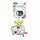 Kinderwagenanhänger  Faultier bunt, Rassel, BPA, Phythalates, PVC frei,