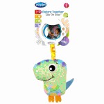 Kinderwagenanhänger  Dino bunt, Rassel, BPA,...