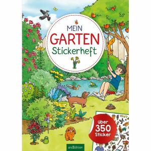 Mein Garten Sticker Heft  über 350 Sticker,, Ars Edition