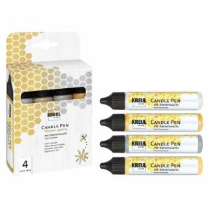 KREUL Candle Pen 4er Set Glamour Lighting