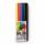 Werola Feinkrepppapier 50x200cm, 10 L Regenbogen sort mit Vorschlag