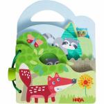 HABA Holz-Babybuch  Waldtiere, 10 Seiten, mit Tragegriff,...