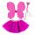 Kinderkostüm Märchenfee pink 8003558965434