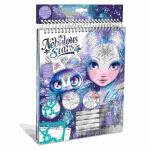 Kreatives Skizzenbuch  Nebulous Stars, mit 80 Schablonen,...