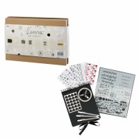 Fotobuch Kreativ-Set  Black, Set zum Gestalten eines...
