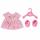 BABY born Bärenkleid  Outfit Gr.43cm, Inhalt: Kleid, Jacke, Schuhe, Haarband,, auch passen für BABY born Bär, ab 24 Monaten,, Zapf