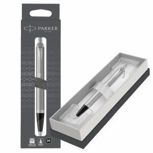 Kugelschreiber IM  Brushed Metal C.C., im Blister, inkl. Geschenkbox,, Parker