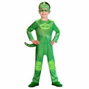 Kostüm PJ Masks Gecko  7 - 8 Jahre, grün