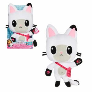 Gabbys Dollhouse Talking  Pandy Paws, 33cm große Plüsch-Katze mit Lichtern & Musik,, enthält 2 Lieder und 10 Geräusche, Batterien enthalten