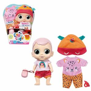 CHOU CHOU Baby Robin 30cm  Limited Edition, bewegliche Arme und Beine, mit Babysounds, steht und sitzt, selbständig, mit extra Strampler, 3 Batterien LR03 (AAA), enthalten, ab 24 Monaten,, Zapf