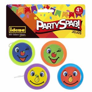 Idena Partyspaß Jojos  Smile 4er, ab 3 Jahren