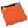 Serviette 33x33cm  uni orange, 3-lagig, 50 Stück, Fasana