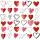 Servietten 24x24cm  Cupids arrow FSC-Mix, 20 Stück,, Paper+Design