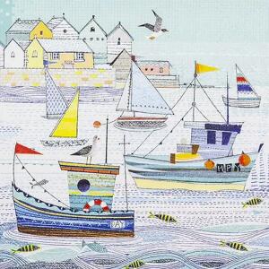 Motivserviette 33x33cm Maritim HOME F. 212320 3lag