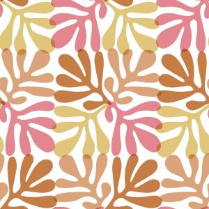 Servietten 33x33cm Coral  Pattern pink FSC-Mix, 20 Stück,, Paper+Design
