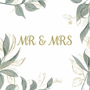 Motivserviette 33x33cm Hochzeit geprägt PAPER+DESIGN 201871  3lag