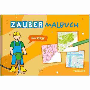 Zaubermalbuch Baustelle
