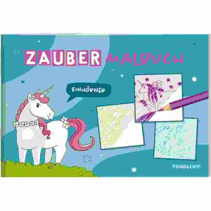 Zaubermalbuch Einhörner