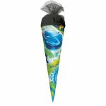 Motiv-Schultüte Racing 50cm rund Tüllverschluss