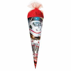 Motiv-Schultüte Schnellzug 50cm rund Tüllverschluss