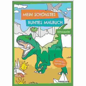 Malbuch Dinosaurier