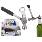 OOTB Stahl-Hammer mit Flaschenöffner Feierabend
