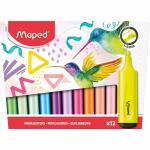 Textmarker FLUO PEPS 12er  1-5 mm Strichstärke,...