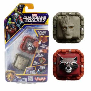 GUARDIANS OF THE GALAXY  Battle Cube ROCKET GROOT, Neuauflage des Klassikers Schere, Stein, Papier,, Wahl befindet sich unter abnehmbarer Kopfverkleidung,, ab 3 Jahren,, Boti