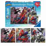 Puzzle 3x 49 Teile  SPIDER-MAN, ab 5 Jahren,, Ravensburger
