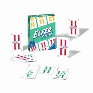 Kartenspiel Elfer raus!  für 2-6 Spieler, Spieldauer 20min, ab 7 Jahren,, Ravensburger